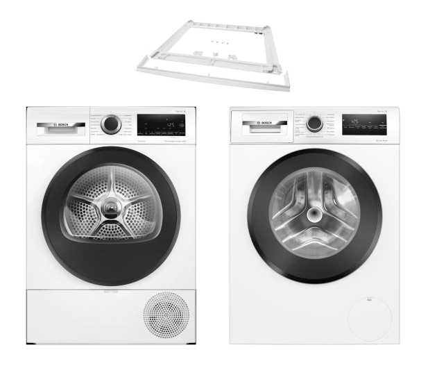 ZESTAW Bosch Suszarka WQG241ALPL+Pralka WAN2827LPL+Łącznik WTZ2741 - 1570570 - zdjęcie